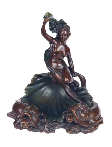 Wacław Szczeblewski "Nereida" - Wizytownik, dawna rzeźba,  skup rzeźb, skup brązów