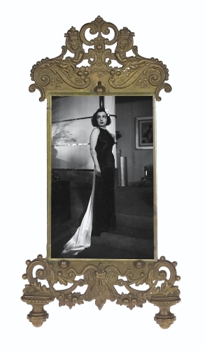 Ramka do zdjęć, XIX w. , antyki Warszawa, skup antyków, antyczne dekoracje, Galeria Żak