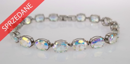 Bransoletka z topazami, antyki Warszawa, skup antyków, dawna biżuteria, antyki, Galeria Żak