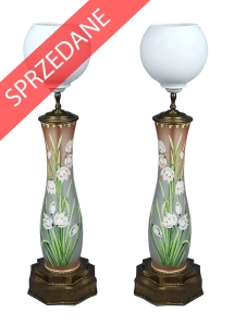 Para lamp secesyjnych, ok. 1900 r.