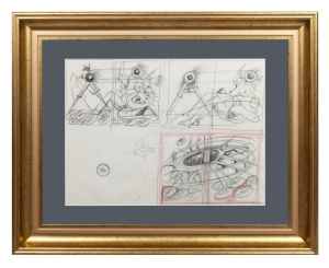 Franciszek Starowieyski “Composition with nudes” 1983