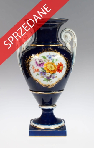 WazaSold.jpgAmfora, Miśnia, XX w., antyki Warszawa, skup antyków, porcelana, stara porcelana, Galeria Żak