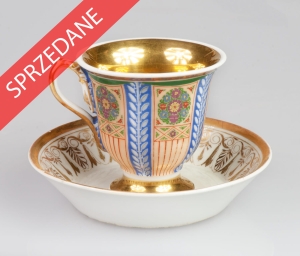 Filiżanka, Francja, XIX w. 