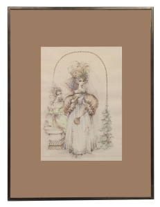 Barbara Niedzielska, work from the series “Fashion of old ages”, 1988