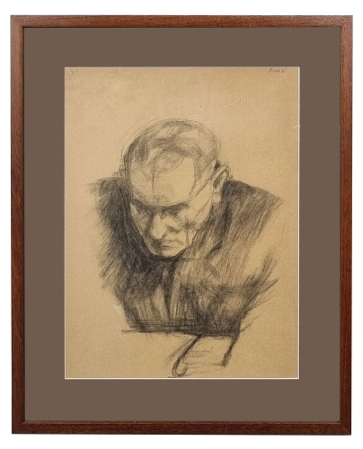 William Rink “Portrait”  , antique Warsaw, antique paintings, Galeria Żak, art, antiques