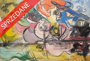 Irena Krzywińska "Abstrakcja", 1978 r. 