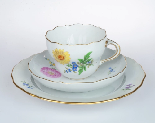 Breakfast Set, Meissen, 20th century, antique Warsaw, antique porcelain, old porcelain, Galeria Żak, art, antiques