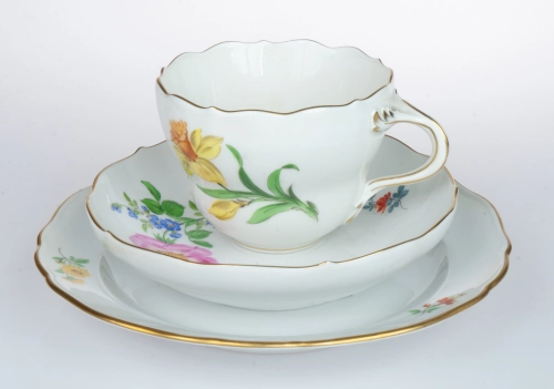 Breakfast Set, Meissen, 20th century, antique Warsaw, antique porcelain, old porcelain, Galeria Żak, art, antiques