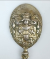 Sztućce "królewskie", XIX w., antyki Warszawa, skup antyków, dawne srebra, stare srebra, srebra antyczne, antyki, Galeria Żak, herb Pogoń