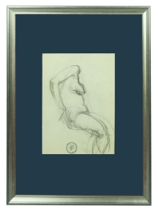 Franciszek Starowieyski “Sitting nude”