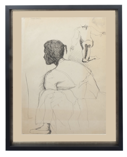 Kalina Szydłowska-Pawłowicz “Dancer”  , antique Warsaw, antique paintings, Galeria Żak, art, antiques