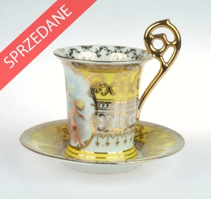 Filiżanka, Ackermann & Fritze, Wiedeń, ok. 1930 r.