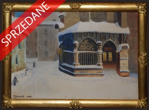 M.Janusz "Ogrojec Kościóła św. Barbary w Krakowie", 1929 r.