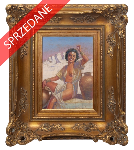 Konstanty-Szewczenko-Arabka-przy-studni------,-antyki-Warszawa,-skup-antykow,-dawne-malarstwo,-malarstwo-aukcyjne,-malarstwo-polskie,-Galeria-Zak.jpg