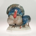 Turkeys, Hulda Krebs, Rosenthal, circa 1910  , antique Warsaw, antique porcelain, old porcelain, Galeria Żak, art, antiques