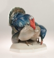 Turkeys, Hulda Krebs, Rosenthal, circa 1910  , antique Warsaw, antique porcelain, old porcelain, Galeria Żak, art, antiques