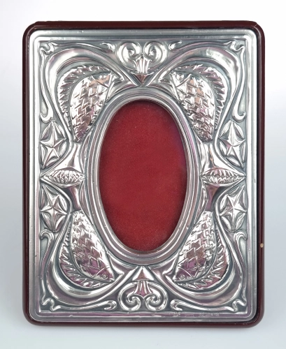 Photo frame, Italy,  20th century, antique Warsaw, silver, old silver, Galeria Żak, art, antiques