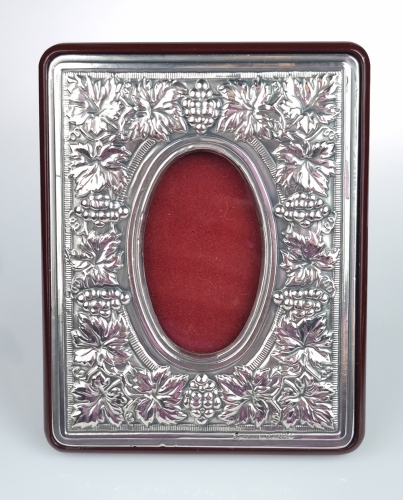 Photo frame, Italy,  20th century, antique Warsaw, silver, old silver, Galeria Żak, art, antiques