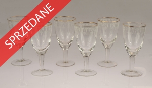 Komplet kieliszków, Polska, XX w. 