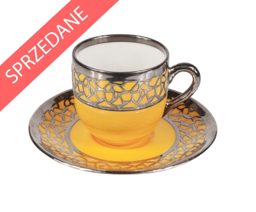 Filiżanka, Thomas, Bavaria, ok. 1920 r., ok. 1957 r., antyki, galeria żak, porcelana, skup antyków