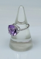 Amethyst ring, antique Warsaw, jewelry, old jewelry, Galeria Żak, art, antiques