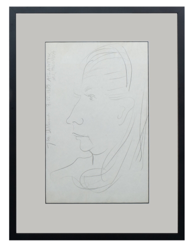 Jan Dobkowski “Portrait”, 1989   , antique Warsaw, antique paintings, Galeria Żak, art, antiques