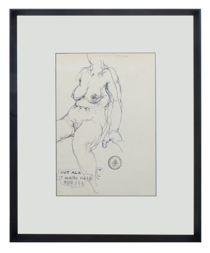 Franciszek Starowieyski “Nude”  , antique Warsaw, antique paintings, Galeria Żak, art, antiques