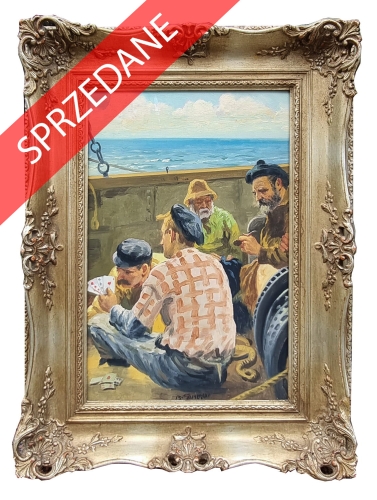 B.-Sapierski-“Rybacy-grajacy-w-karty,-antyki-Warszawa,-skup-antykow,-dawne-malarstwo,-malarstwo-aukcyjne,-malarstwo-polskie,-Galeria-Zak.jpg