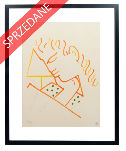 Jean Cocteau “Wiersze” 1947 r., antyki Warszawa, skup antyków, dawne malarstwo, malarstwo aukcyjne, malarstwo polskie, Galeria Żak