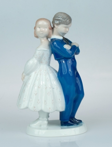 Odrzucona miłość, Clara Weiss, Bing & Grondahl, 1970-1983, antyki Warszawa, skup antyków, porcelana, stara porcelana, Galeria Żak