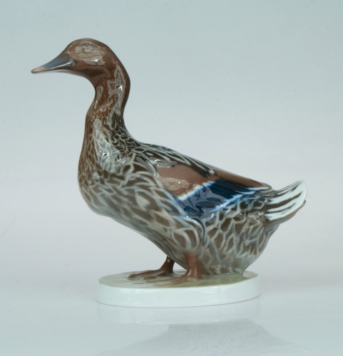 Duck, Willy Zügel, Rosenthal, 1915  , antique Warsaw, antique paintings, Galeria Żak, art, antiques