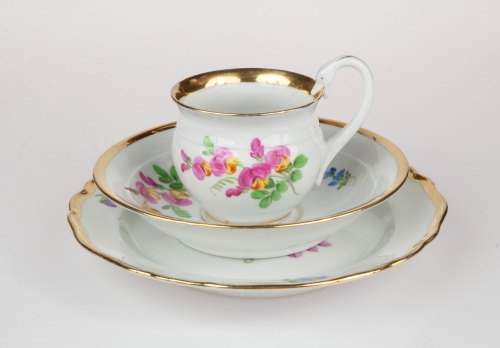 Breakfast Set, Meissen, 1850-1924 , antique Warsaw, antique porcelain, old porcelain, Galeria Żak, art, antiques