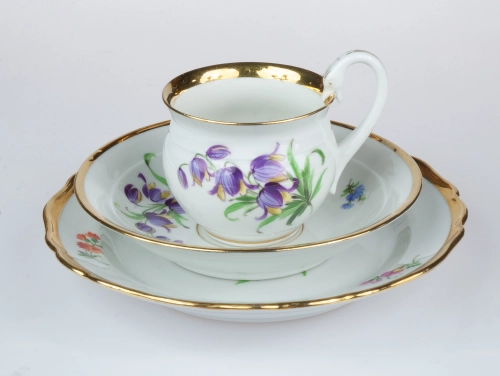 Breakfast Set, Meissen, 1850-1924, antique Warsaw, antique porcelain, old porcelain, Galeria Żak, art, antiques