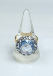 Aquamarine ring