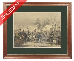 Antoni Zaleski “Wjazd wojewody Antoniego Chrapowickiego na województwo witebskie w 1671 roku”, ok. 1854 r.