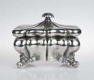 Sugar bowl, August Ehlers, Denmark, c. 1900 