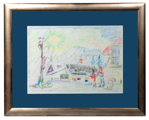 Władysław Popielarczyk "Zakopane” 1985   , antique Warsaw, antique paintings, Galeria Żak, art, antiques