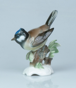 Eurasian blue tit, Hugo Meisel, Rosenthal, 1953 