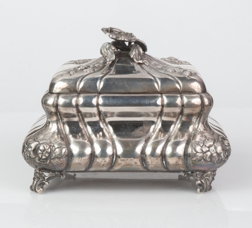 Sugar Bowl, Vienna, after 1922 , antique Warsaw, silver, old silver, Galeria Żak, art, antiques