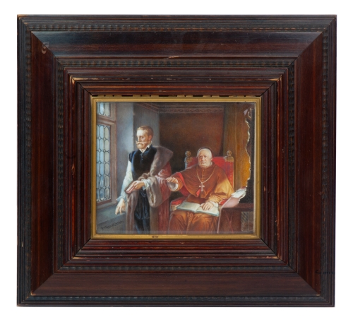 B. Wagner “The Last Moments of Count Egmont”, Vienna, after 1848   , antique Warsaw, antique paintings, Galeria Żak, art, antiques