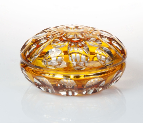 Glass box, Josephine Ironworks, Poland, 1930’s, antique Warsaw, antique home decorations, Galeria Żak, art, glass