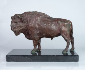 European Bison, Czesław Chojnowski, Poland, Warsaw, before 1939.