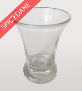 Kieliszek typu karczmiak, XIX w. 