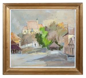 Kazimierz Kotliński "Spring in w Kazimierz Dolny"