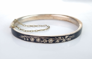 Enamel bracelet, c. 1860 