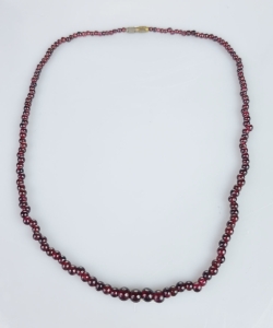 Garnet necklace