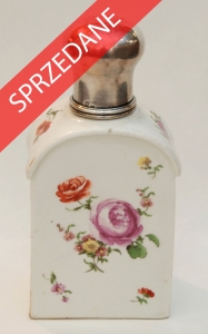 Herbatnica z dekoracją kwiatową, Wiedeń, XVIII w.