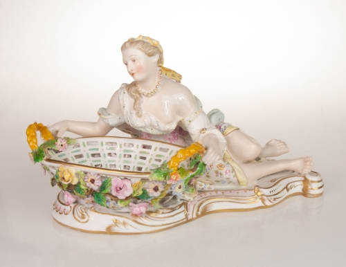 Dish for sweets, Paris, end of the 19th century , antique Warsaw, antique porcelain, old porcelain, Galeria Żak, art, antiques