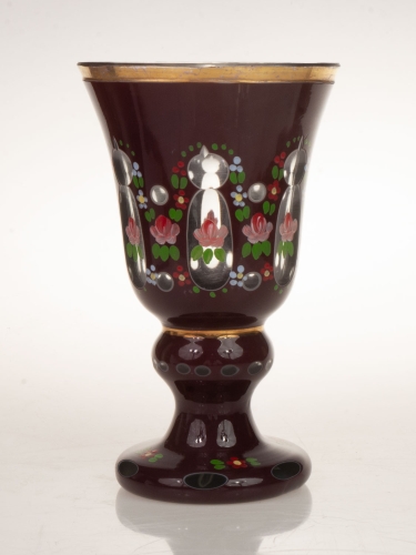 Rummer, first half of the 20th century, antique Warsaw, antique home decorations, Galeria Żak, art, glass