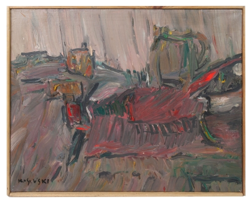 Wojciech Kosowski “Martwa natura”, antyki Warszawa, skup antyków, dawne malarstwo, malarstwo aukcyjne, malarstwo polskie, Galeria Żak
